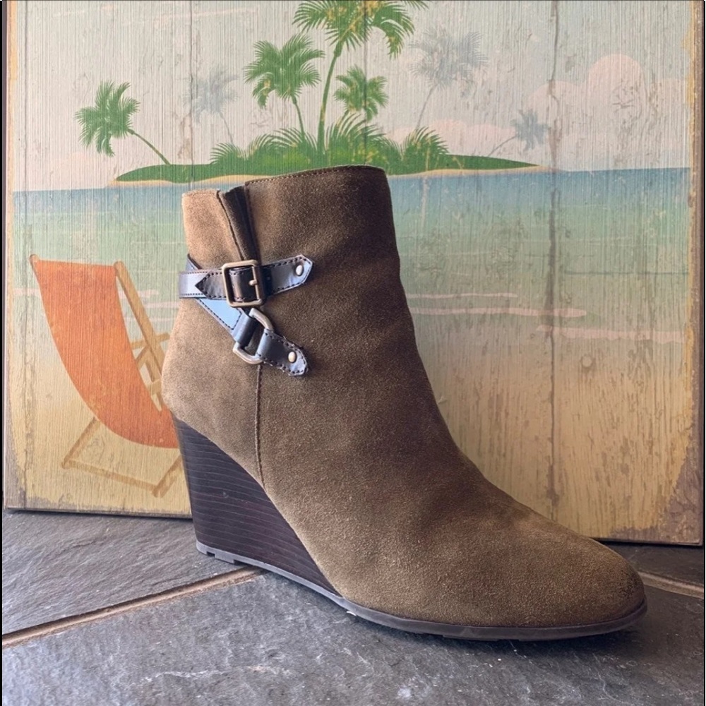 Tahari Suede Bootie